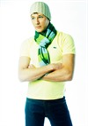 Male Modelling Scarf And Hat 