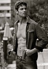 Topless Rugged Male
