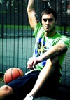 Man Playing Basketball