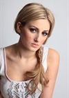 Blonde model