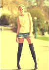 Short Haired Blonde