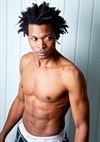 Muscular Topless Male Model