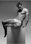 Male Model With A Muscular Physique