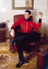 Male Posing In A Chair